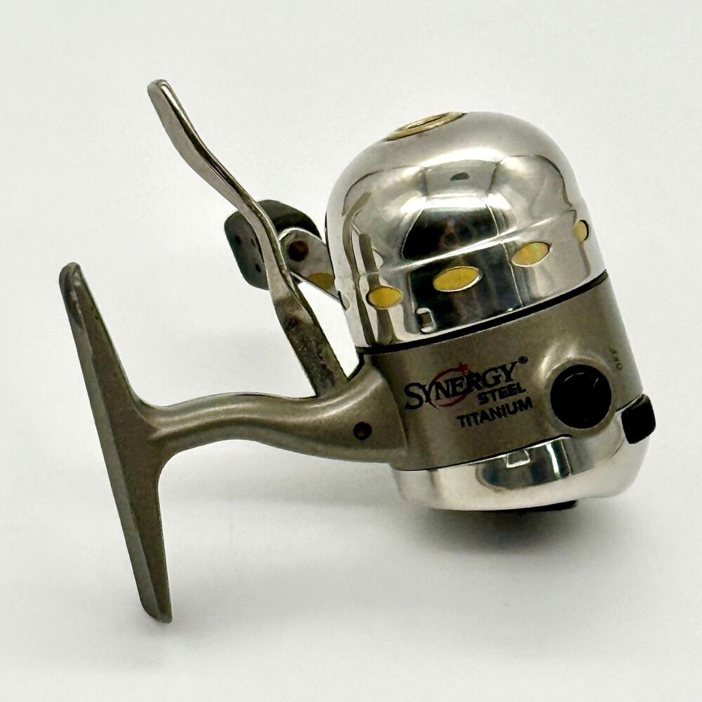 SHAKESPEARE Synergy Ti Micro Spincast Fishing Reel SYMS Titanium 4.1:1 Ratio VTG